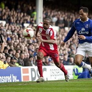 March 14, 2009: A Thrilling Clash - Everton vs Stoke City at Goodison Park