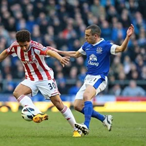 March 30, 2013: A Thrilling Encounter - Everton vs Stoke City at Goodison Park