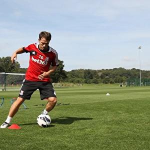 Michael Owen in Training with Stoke City FC - September 2012