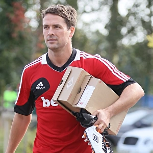 Michael Owen's First Training Session with Stoke City: Welcome to Clayton Wood