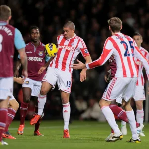 Season 2012-13 Photographic Print Collection: West Ham v Stoke City