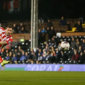 Season 2015-16 Framed Print Collection: Fulham v Stoke City