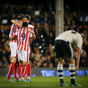 Peter Crouch's Winning Goal: Stoke City's 1-0 Triumph Over Fulham at Craven Cottage (September 22, 2015)