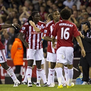 Stoke City FC: Huth and Jones Secure 2-1 Win Over Aston Villa (September 13, 2010)