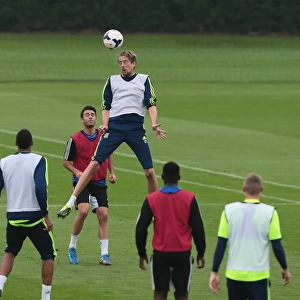 Stoke City FC: Intense Training Session at Clayton Wood, October 2013