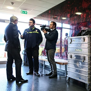 Stoke City FC: Manager's Press Conference at Clayton Wood, November 2013