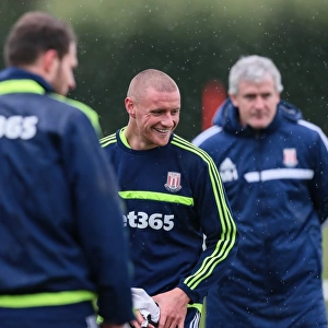 Stoke City FC: March 2014 Training at Clayton Wood
