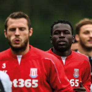 Stoke City FC: Behind the Scenes of September 2014 Training Sessions at Clayton Wood