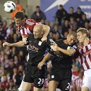 Stoke City FC's Huth and Jones Secure Dramatic 2-1 Victory Over Aston Villa (September 13, 2010)