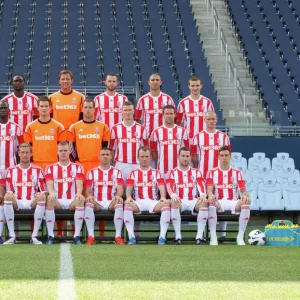 stoke city football club - 1st team photo 2012-13 -