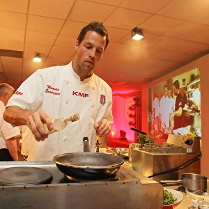 Stoke City Footballers at Ginos Stoke Kitchen 2012: A Peek Behind the Scenes