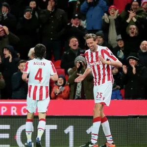 Season 2016-17 Photographic Print Collection: Stoke City v Everton