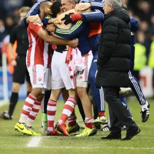 Season 2013-14 Framed Print Collection: Stoke City v Chelsea