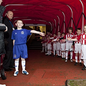 Season 2010-11 Photographic Print Collection: Stoke City v Everton