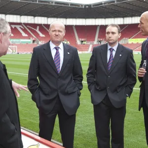 Season 2009-10 Photographic Print Collection: Stoke City v Manchester United