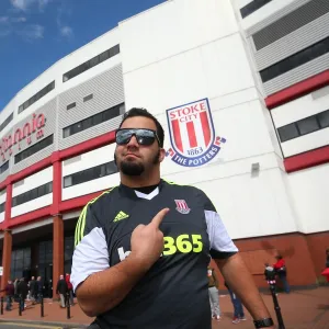 Season 2013-14 Photographic Print Collection: Stoke City v Tottenham