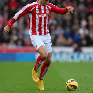 Season 2014-15 Collection: Stoke City v West Ham