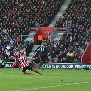 Stoke City's Bojan Krkic Secures 0-1 Win Against Southampton in Premier League Match, November 2015