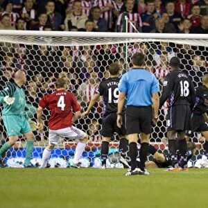 Stoke City's Dramatic 2-1 Victory over Aston Villa: Huth and Jones Strike in September 2010 Premier League Clash