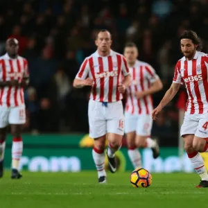 Season 2016-17 Framed Print Collection: Stoke City v Watford