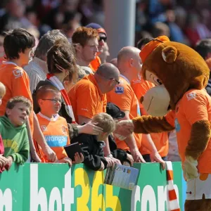 Season 2010-11 Photographic Print Collection: Blackpool v Stoke City