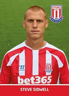 Steve Sidwell Collection: 2014-15 Stoke City FC: Squad Photos and Players Headshots