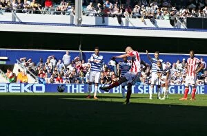 Queens Park Rangers v Stoke City Collection: The April Showdown: Queens Park Rangers vs Stoke City