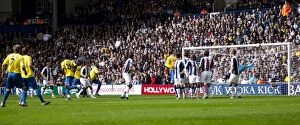 Images Dated 4th April 2009: April Showdown: West Brom vs. Stoke City - A Football Rivalry Ignites (2009)