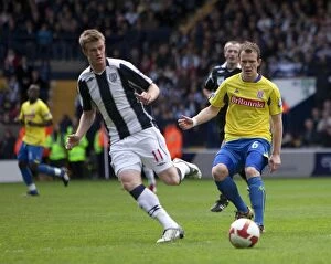 Images Dated 4th April 2009: April Showdown: West Brom vs. Stoke City - A Football Rivalry Ignites (2009)