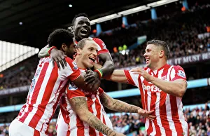 Stokecityfcpicscom Collection: Aston Villa v Stoke City