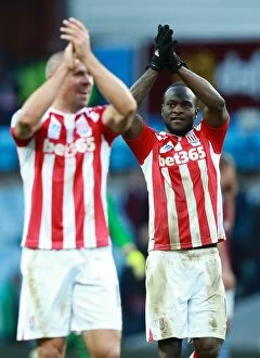Images Dated 25th February 2015: Aston Villa vs. Stoke City: Clash of the Championship Contenders (21st February 2015)