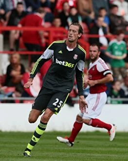 Images Dated 16th August 2013: August 4, 2013: Wrexham vs Stoke City Showdown