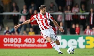 Images Dated 6th August 2012: August Battle: Torquay United vs Stoke City (2012)