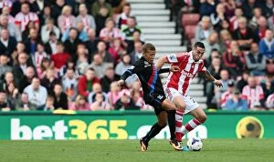 Stoke City v Crystal Palace Collection: Battle at Bet365 Stadium: Stoke City vs Crystal Palace Clash - August 24, 2023