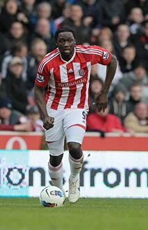 Images Dated 3rd March 2012: A Battle at Bet365 Stadium: Stoke City vs Norwich City - March 3, 2012