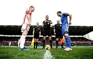Stoke City v Chelsea Collection: Battle at Bet365: Stoke City vs Chelsea (January 12, 2013)