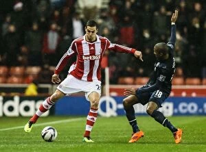 Stoke City v Manchester United Collection: Battle at the Bet365: Stoke City vs Manchester United (December 18, 2013)