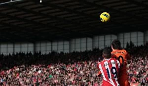 Stoke City v Swansea City Collection: Battle at Bet365: Stoke City vs Swansea City - February 26, 2012
