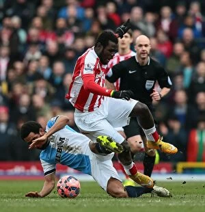 Images Dated 28th February 2015: The Battle of Britannia: Stoke City vs Hull City - February 28, 2015