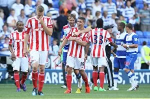 Images Dated 18th August 2012: Battle of the Championship: Reading vs. Stoke City, August 18, 2012