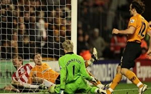 Images Dated 17th December 2011: Battle for the Midlands: Wolverhampton Wanderers vs. Stoke City (December 17, 2011)