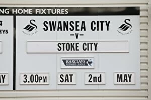 Images Dated 8th May 2015: Battle for Premier League Survival: Stoke City vs Swansea City, May 2, 2015