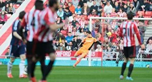 Images Dated 6th May 2013: The Battle for Premier League Survival: Sunderland vs Stoke City (May 6, 2013)