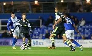 Images Dated 6th November 2013: Birmingham vs Stoke City: Clash of the Midland Rivals - October 29, 2013