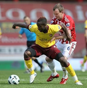 Images Dated 8th May 2011: The Britannia Clash: A Football Rivalry - Stoke City vs Arsenal (May 8, 2011)