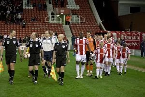 Images Dated 4th March 2009: The Britannia Showdown: Stoke City vs Bolton Wanderers - March 4, 2009