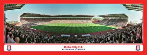 Special Editions Collection: Britannia Stadium Framed Match Panoramic