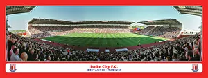 Special Editions Collection: Britannia Stadium Framed Match Panoramic