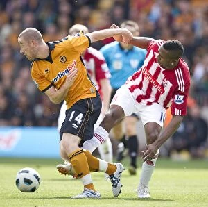 Images Dated 14th August 2010: Championship Clash: Wolverhampton Wanderers vs Stoke City (August 14, 2010)