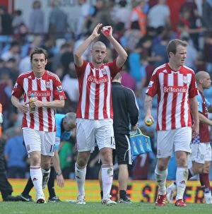 Images Dated 23rd April 2011: Championship Showdown: Aston Villa vs. Stoke City (April 23, 2011)